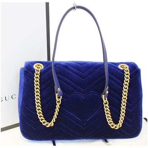 jeffree star blue velvet gucci bag|GG Marmont Bag Collection .